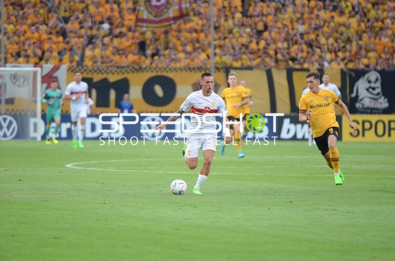 Fußball I Herren I Saison 2022-2023 I DFB-Pokal I 1. Runde I SG Dynamo Dresden - VfB Stuttgart I 29.07.2022