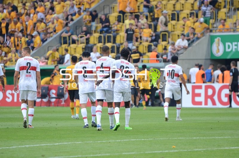 Fußball I Herren I Saison 2022-2023 I DFB-Pokal I 1. Runde I SG Dynamo Dresden - VfB Stuttgart I 29.07.2022
