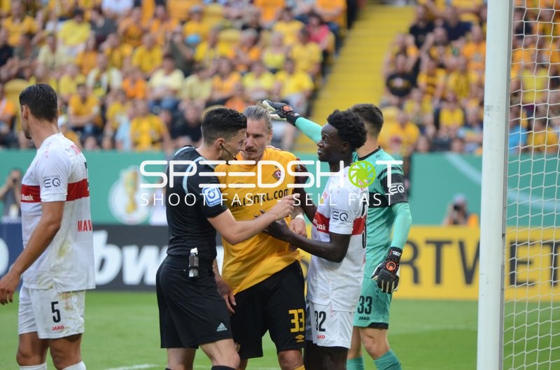 Fußball I Herren I Saison 2022-2023 I DFB-Pokal I 1. Runde I SG Dynamo Dresden - VfB Stuttgart I 29.07.2022