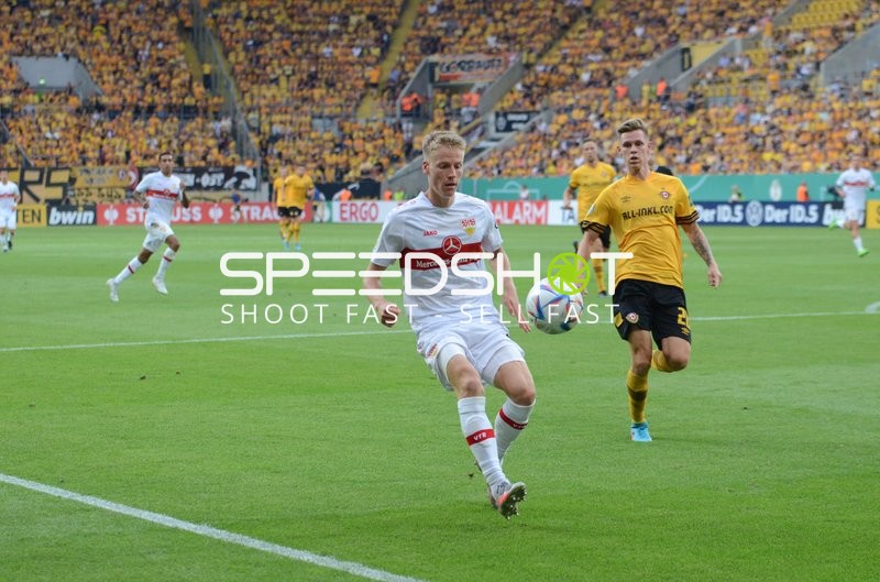 Fußball I Herren I Saison 2022-2023 I DFB-Pokal I 1. Runde I SG Dynamo Dresden - VfB Stuttgart I 29.07.2022
