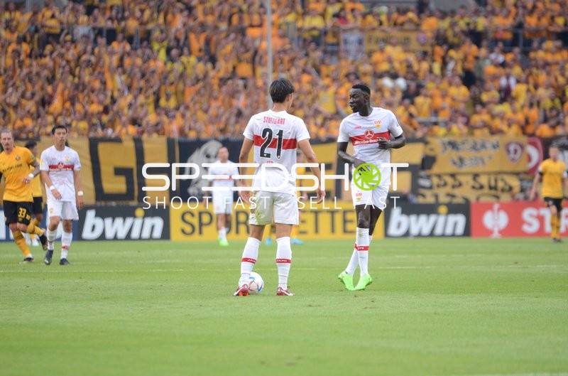 Fußball I Herren I Saison 2022-2023 I DFB-Pokal I 1. Runde I SG Dynamo Dresden - VfB Stuttgart I 29.07.2022