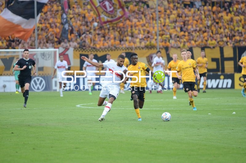 Fußball I Herren I Saison 2022-2023 I DFB-Pokal I 1. Runde I SG Dynamo Dresden - VfB Stuttgart I 29.07.2022