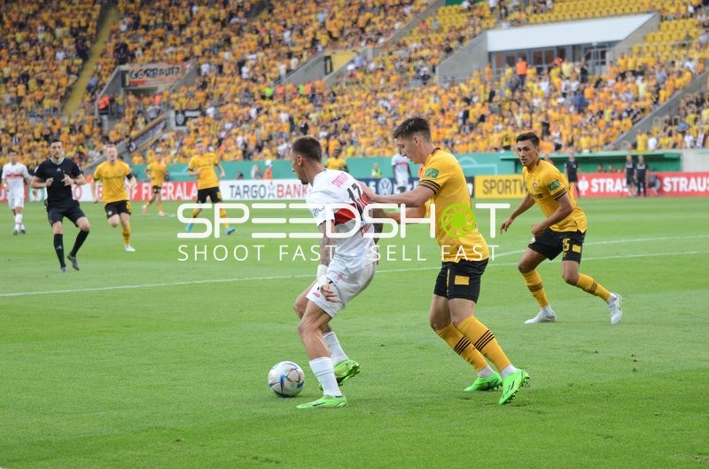 Fußball I Herren I Saison 2022-2023 I DFB-Pokal I 1. Runde I SG Dynamo Dresden - VfB Stuttgart I 29.07.2022