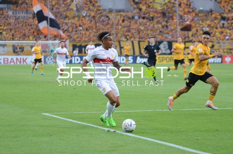 Fußball I Herren I Saison 2022-2023 I DFB-Pokal I 1. Runde I SG Dynamo Dresden - VfB Stuttgart I 29.07.2022