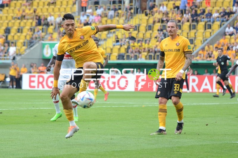 Fußball I Herren I Saison 2022-2023 I DFB-Pokal I 1. Runde I SG Dynamo Dresden - VfB Stuttgart I 29.07.2022