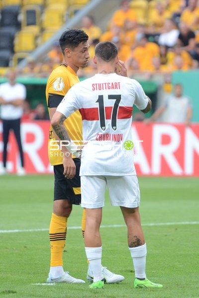 Fußball I Herren I Saison 2022-2023 I DFB-Pokal I 1. Runde I SG Dynamo Dresden - VfB Stuttgart I 29.07.2022