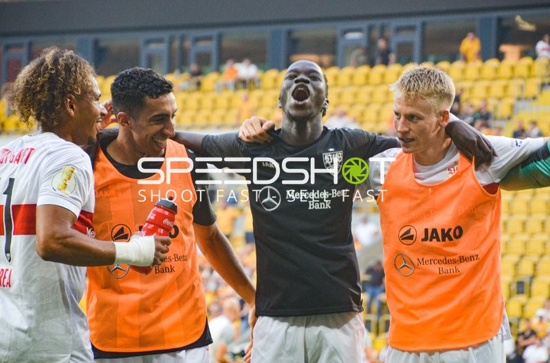 Fußball I Herren I Saison 2022-2023 I DFB-Pokal I 1. Runde I SG Dynamo Dresden - VfB Stuttgart I 29.07.2022