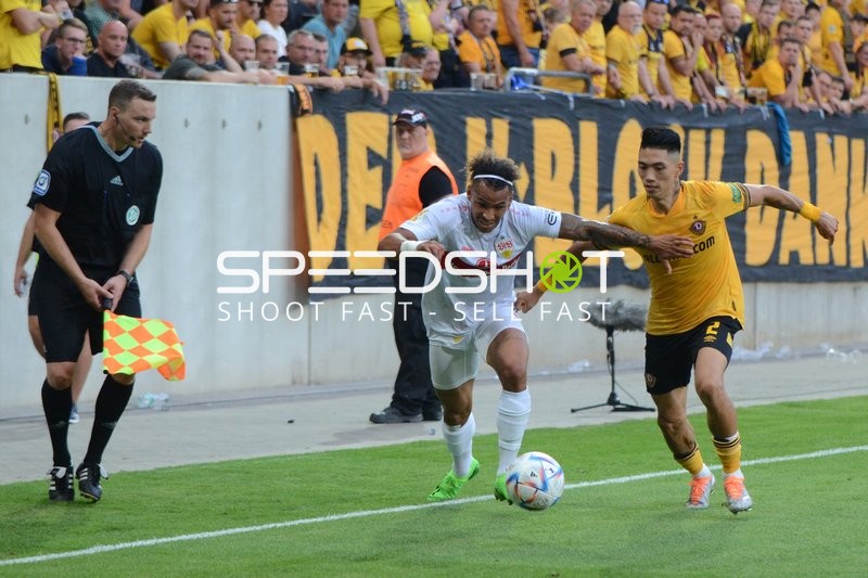 Fußball I Herren I Saison 2022-2023 I DFB-Pokal I 1. Runde I SG Dynamo Dresden - VfB Stuttgart I 29.07.2022