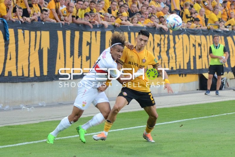 Fußball I Herren I Saison 2022-2023 I DFB-Pokal I 1. Runde I SG Dynamo Dresden - VfB Stuttgart I 29.07.2022