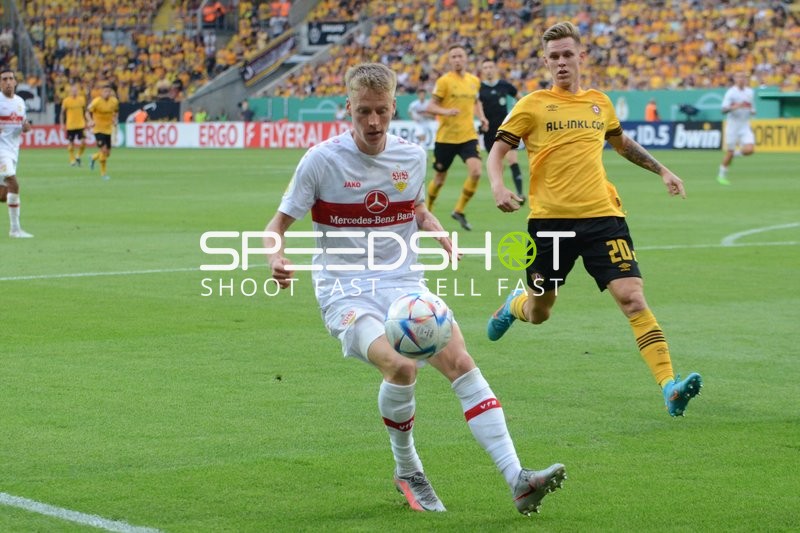 Fußball I Herren I Saison 2022-2023 I DFB-Pokal I 1. Runde I SG Dynamo Dresden - VfB Stuttgart I 29.07.2022