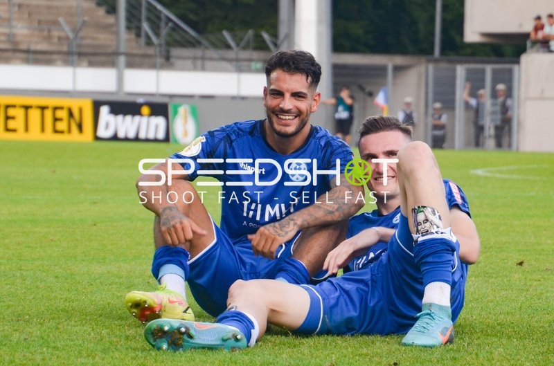 Fußball I Herren I Saison 2022-2023 I DFB-Pokal I 1. Runde I SV Stuttgarter Kickers - SpVgg Greuther Fürth I 30.07.2022