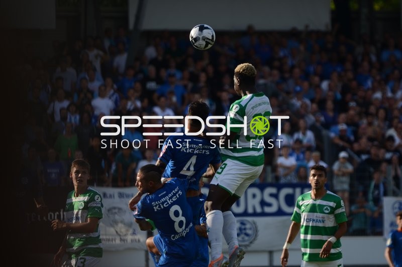 Fußball I Herren I Saison 2022-2023 I DFB-Pokal I 1. Runde I SV Stuttgarter Kickers - SpVgg Greuther Fürth I 30.07.2022