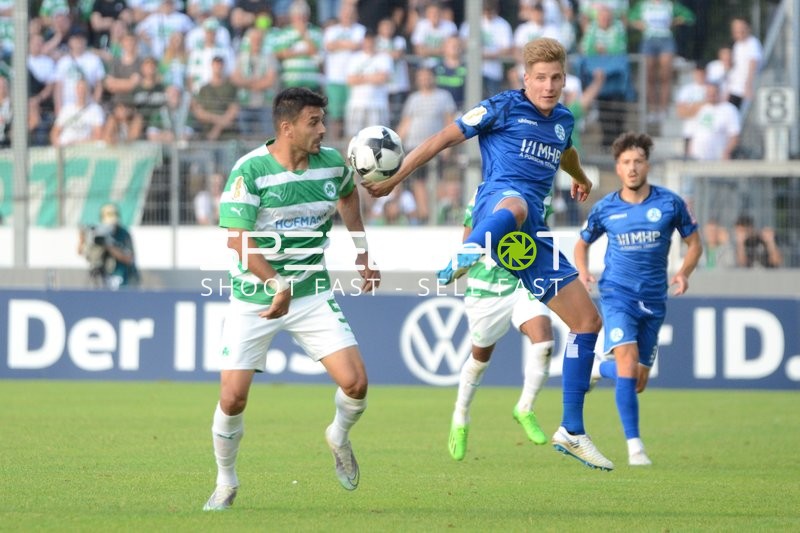 Fußball I Herren I Saison 2022-2023 I DFB-Pokal I 1. Runde I SV Stuttgarter Kickers - SpVgg Greuther Fürth I 30.07.2022