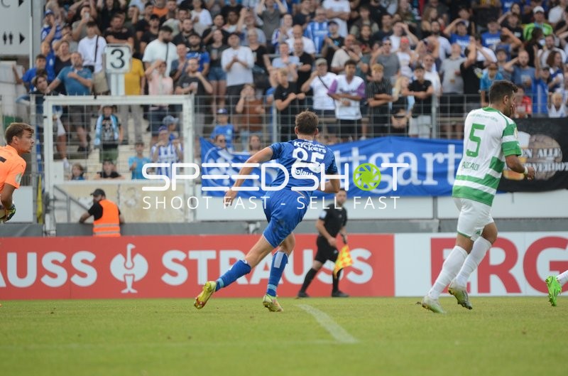 Fußball I Herren I Saison 2022-2023 I DFB-Pokal I 1. Runde I SV Stuttgarter Kickers - SpVgg Greuther Fürth I 30.07.2022