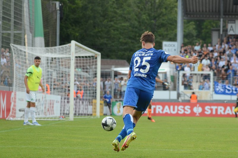 Fußball I Herren I Saison 2022-2023 I DFB-Pokal I 1. Runde I SV Stuttgarter Kickers - SpVgg Greuther Fürth I 30.07.2022