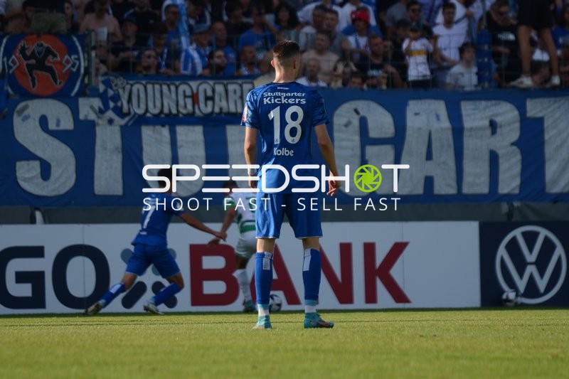 Fußball I Herren I Saison 2022-2023 I DFB-Pokal I 1. Runde I SV Stuttgarter Kickers - SpVgg Greuther Fürth I 30.07.2022