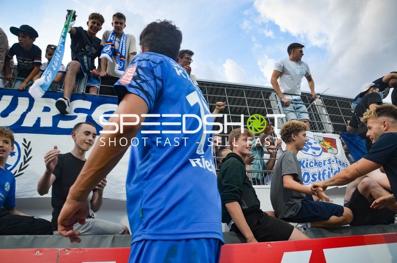 Fußball I Herren I Saison 2022-2023 I DFB-Pokal I 1. Runde I SV Stuttgarter Kickers - SpVgg Greuther Fürth I 30.07.2022