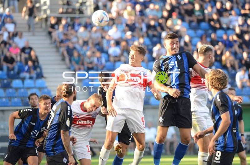 Fußball I Herren I Saison 2022-2023 I DFB-Pokal I 1. Runde I SV Waldhof Mannheim - Holstein Kiel I 31.07.2022