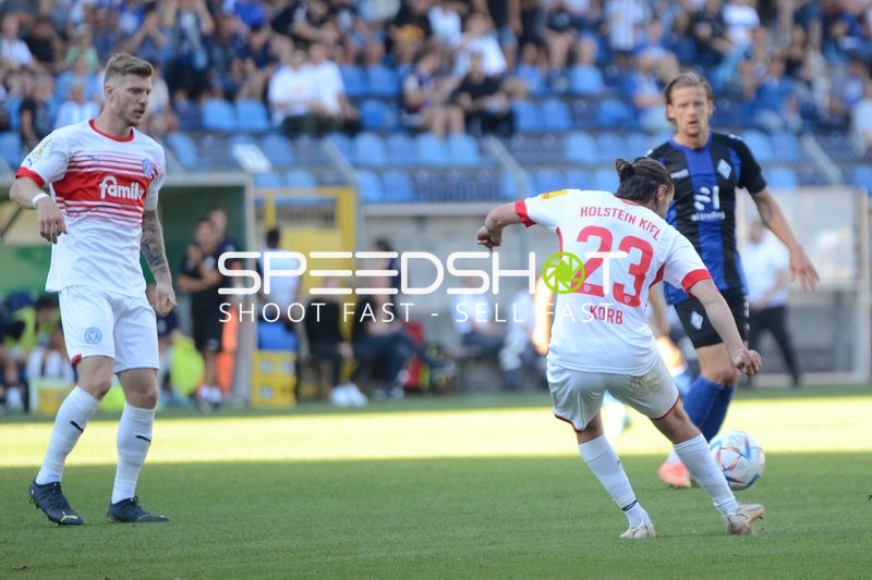 Fußball I Herren I Saison 2022-2023 I DFB-Pokal I 1. Runde I SV Waldhof Mannheim - Holstein Kiel I 31.07.2022