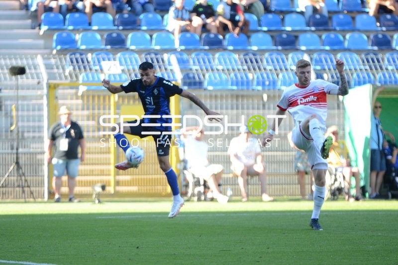 Fußball I Herren I Saison 2022-2023 I DFB-Pokal I 1. Runde I SV Waldhof Mannheim - Holstein Kiel I 31.07.2022