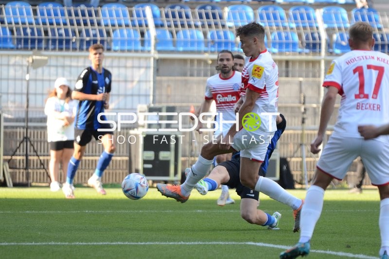 Fußball I Herren I Saison 2022-2023 I DFB-Pokal I 1. Runde I SV Waldhof Mannheim - Holstein Kiel I 31.07.2022