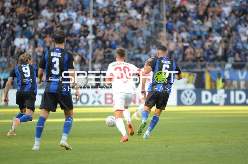 Fußball I Herren I Saison 2022-2023 I DFB-Pokal I 1. Runde I SV Waldhof Mannheim - Holstein Kiel I 31.07.2022