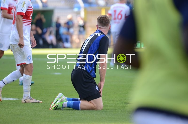 Fußball I Herren I Saison 2022-2023 I DFB-Pokal I 1. Runde I SV Waldhof Mannheim - Holstein Kiel I 31.07.2022
