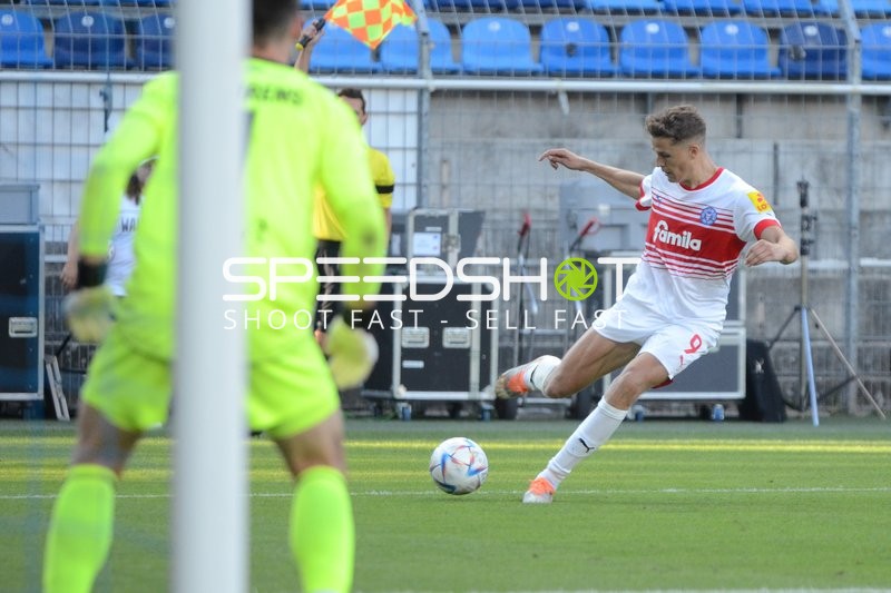 Fußball I Herren I Saison 2022-2023 I DFB-Pokal I 1. Runde I SV Waldhof Mannheim - Holstein Kiel I 31.07.2022