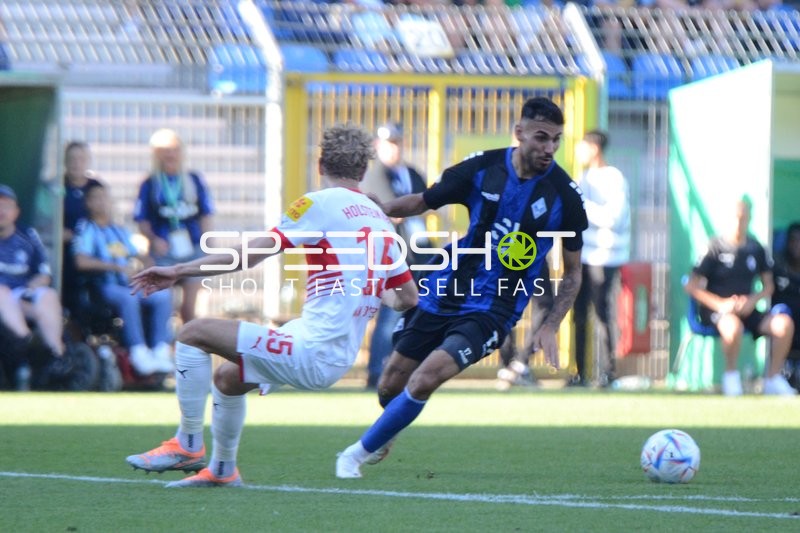 Fußball I Herren I Saison 2022-2023 I DFB-Pokal I 1. Runde I SV Waldhof Mannheim - Holstein Kiel I 31.07.2022