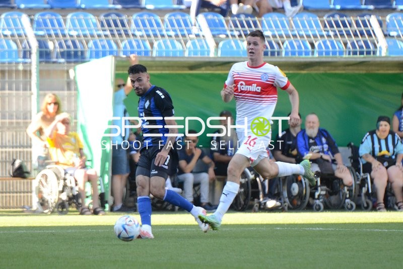 Fußball I Herren I Saison 2022-2023 I DFB-Pokal I 1. Runde I SV Waldhof Mannheim - Holstein Kiel I 31.07.2022