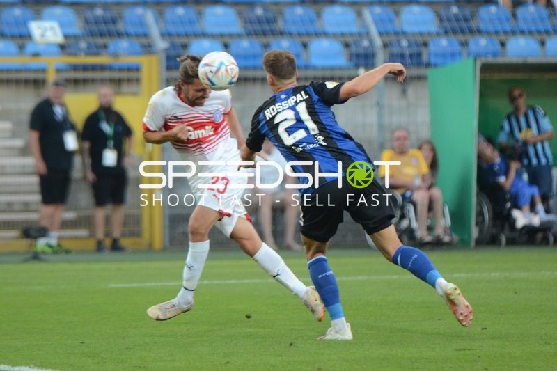 Fußball I Herren I Saison 2022-2023 I DFB-Pokal I 1. Runde I SV Waldhof Mannheim - Holstein Kiel I 31.07.2022