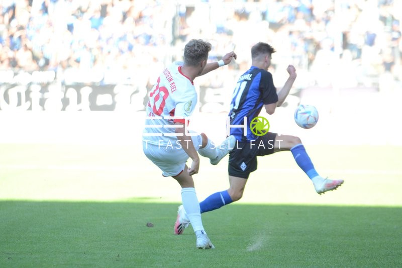 Fußball I Herren I Saison 2022-2023 I DFB-Pokal I 1. Runde I SV Waldhof Mannheim - Holstein Kiel I 31.07.2022