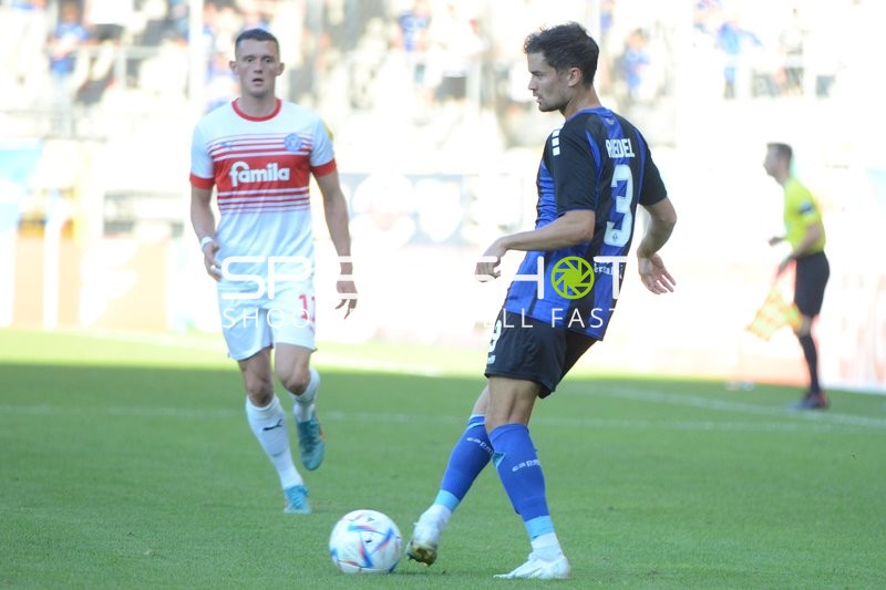 Fußball I Herren I Saison 2022-2023 I DFB-Pokal I 1. Runde I SV Waldhof Mannheim - Holstein Kiel I 31.07.2022
