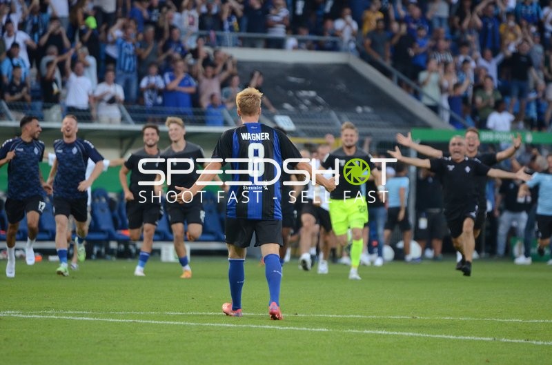 Fußball I Herren I Saison 2022-2023 I DFB-Pokal I 1. Runde I SV Waldhof Mannheim - Holstein Kiel I 31.07.2022