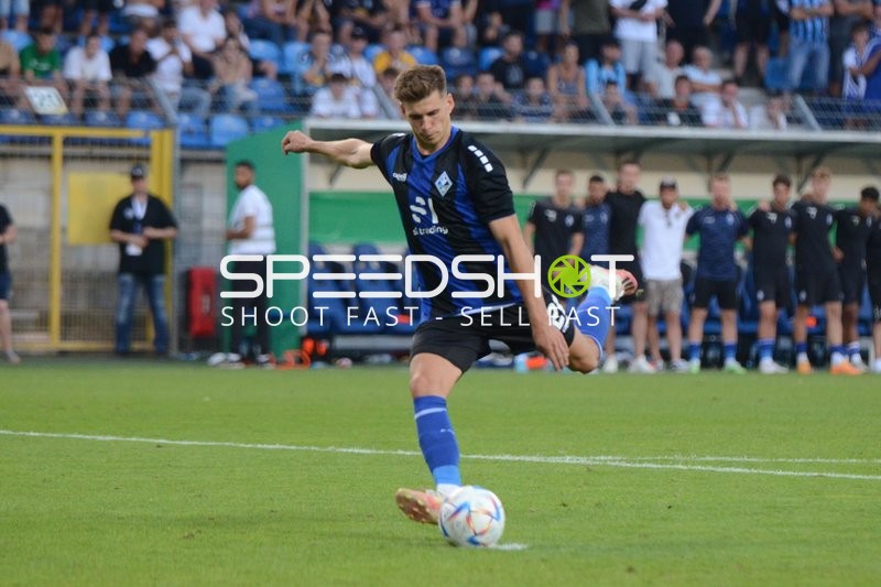 Fußball I Herren I Saison 2022-2023 I DFB-Pokal I 1. Runde I SV Waldhof Mannheim - Holstein Kiel I 31.07.2022