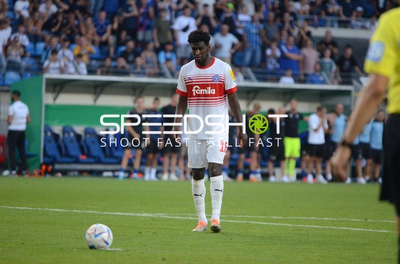 Fußball I Herren I Saison 2022-2023 I DFB-Pokal I 1. Runde I SV Waldhof Mannheim - Holstein Kiel I 31.07.2022