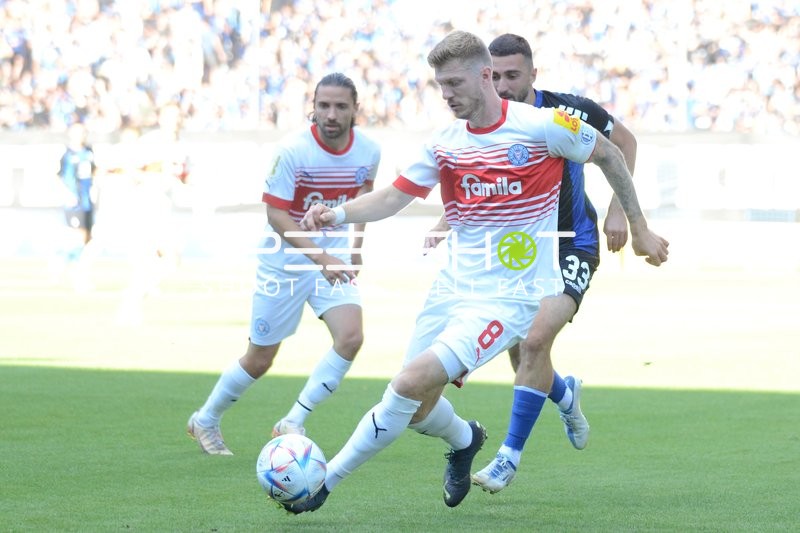 Fußball I Herren I Saison 2022-2023 I DFB-Pokal I 1. Runde I SV Waldhof Mannheim - Holstein Kiel I 31.07.2022