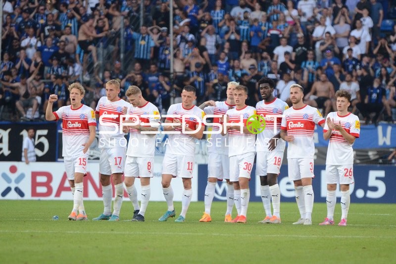 Fußball I Herren I Saison 2022-2023 I DFB-Pokal I 1. Runde I SV Waldhof Mannheim - Holstein Kiel I 31.07.2022