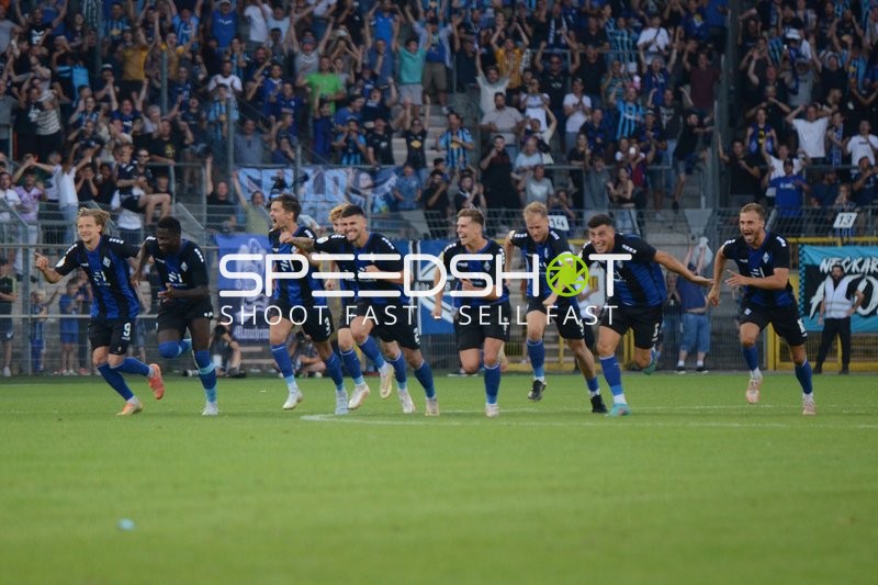 Fußball I Herren I Saison 2022-2023 I DFB-Pokal I 1. Runde I SV Waldhof Mannheim - Holstein Kiel I 31.07.2022