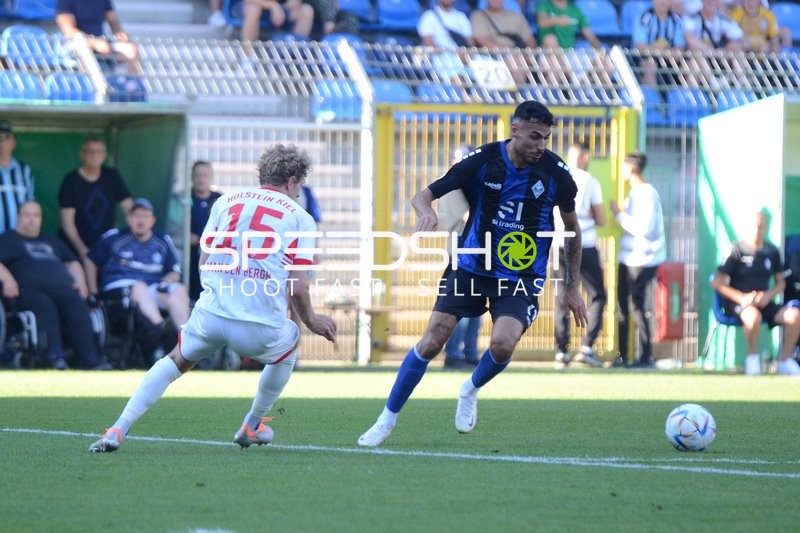 Fußball I Herren I Saison 2022-2023 I DFB-Pokal I 1. Runde I SV Waldhof Mannheim - Holstein Kiel I 31.07.2022