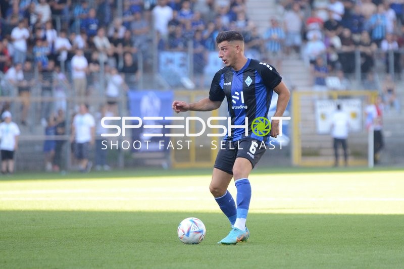 Fußball I Herren I Saison 2022-2023 I DFB-Pokal I 1. Runde I SV Waldhof Mannheim - Holstein Kiel I 31.07.2022