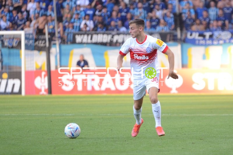 Fußball I Herren I Saison 2022-2023 I DFB-Pokal I 1. Runde I SV Waldhof Mannheim - Holstein Kiel I 31.07.2022