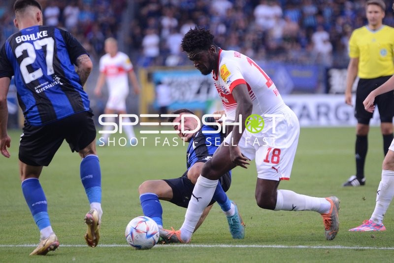 Fußball I Herren I Saison 2022-2023 I DFB-Pokal I 1. Runde I SV Waldhof Mannheim - Holstein Kiel I 31.07.2022