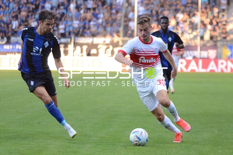 Fußball I Herren I Saison 2022-2023 I DFB-Pokal I 1. Runde I SV Waldhof Mannheim - Holstein Kiel I 31.07.2022