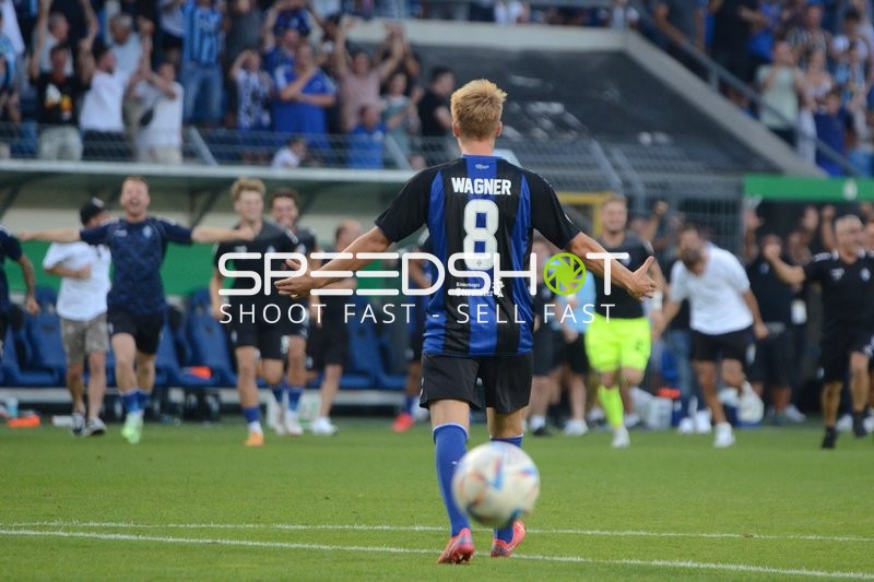 Fußball I Herren I Saison 2022-2023 I DFB-Pokal I 1. Runde I SV Waldhof Mannheim - Holstein Kiel I 31.07.2022