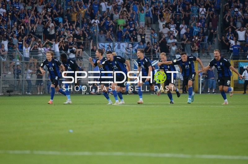 Fußball I Herren I Saison 2022-2023 I DFB-Pokal I 1. Runde I SV Waldhof Mannheim - Holstein Kiel I 31.07.2022