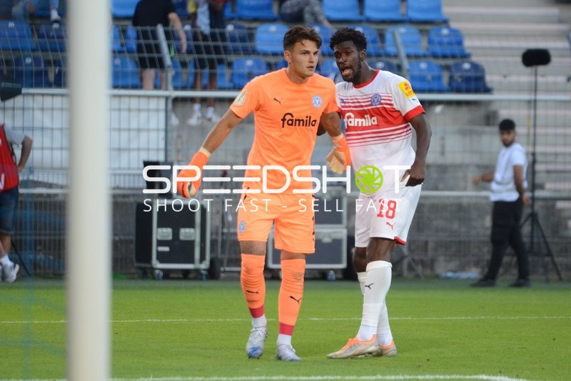 Fußball I Herren I Saison 2022-2023 I DFB-Pokal I 1. Runde I SV Waldhof Mannheim - Holstein Kiel I 31.07.2022