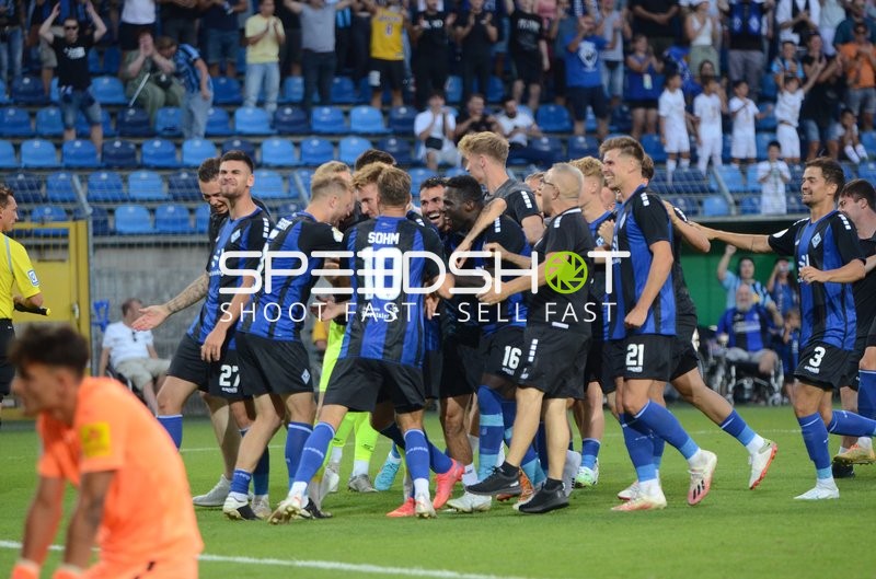 Fußball I Herren I Saison 2022-2023 I DFB-Pokal I 1. Runde I SV Waldhof Mannheim - Holstein Kiel I 31.07.2022