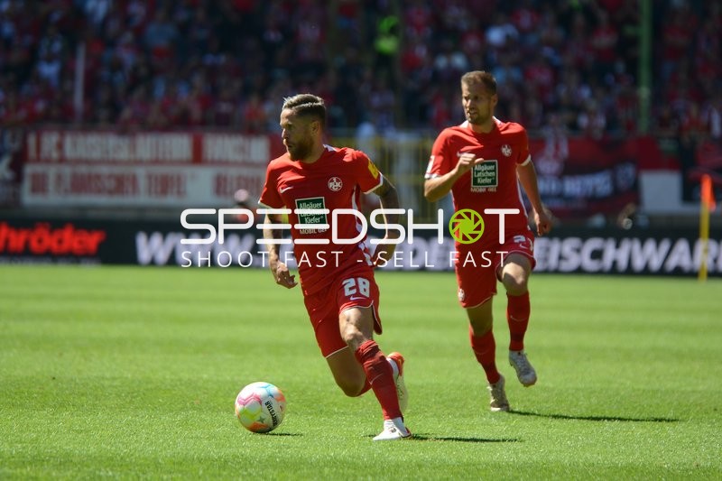 Fußball I Herren I Saison 2022-2023 I 2. Bundesliga I 3. Spieltag I 1. FC Kaiserslautern - FC St. Pauli I 07.08.2022