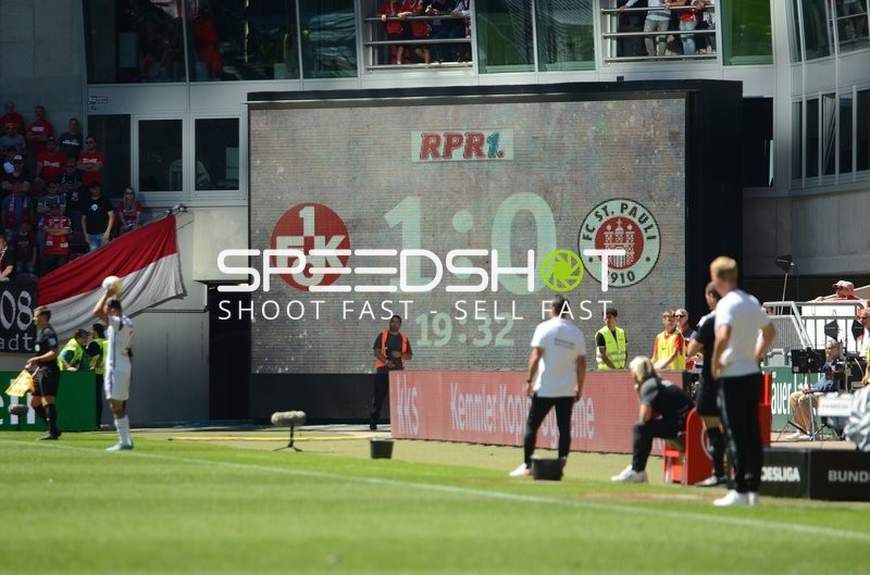 Fußball I Herren I Saison 2022-2023 I 2. Bundesliga I 3. Spieltag I 1. FC Kaiserslautern - FC St. Pauli I 07.08.2022